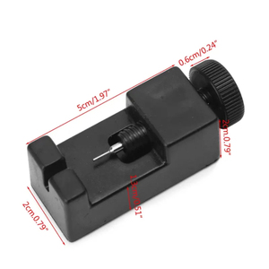 Eraysun Outils de réparation de bracelet de montre Kit d'outils de réparation de réglage de montre pour bracelet de montre en métal en acier inoxydable et pièces - Product Image 5