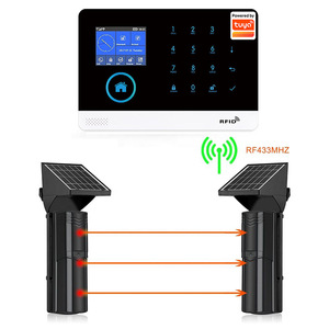 Dispositivo Antifurto de Cerca de Feixe Infravermelho Sem Fio Solar com Alarme Sonoro Inteligente, <span class=keywords><strong>Sensor</strong></span> Infravermelho à Prova d'Água, Habilitado para WiFi/4G - Product Image 4