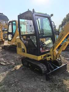 Mini-excavatrice sur chenilles Komatsu PC20 d'occasion, moteur Cummins, engrenages et roulements, modèle 2024, 2 tonnes, compacte, utilisée - Product Image 4