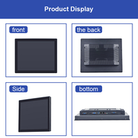 Panel PC Industrial de Bajo Costo con Pantalla Táctil Capacitiva Aio Full HD, IP65 Resistente al Agua, Integrado/de Escritorio, Linux/Win10, Sin Ventilador