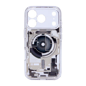 For 16 <b>Case</b> IML Printing Liquid Silicone Hybrid Cover Built-in Strong Magnet <b>Wireless</b> <b>Charging</b> Waterproof Anti-Fingerprint - Product Image 2