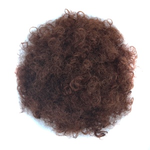 <span class=keywords><strong>Moño</strong></span> sintético afro corto con clip, cola de caballo, extensiones de <span class=keywords><strong>cabello</strong></span> rizado para mujer, piezas de <span class=keywords><strong>moño</strong></span> resistentes al calor. - Product Image 2