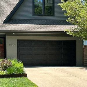 <span class=keywords><strong>Porte</strong></span> de <span class=keywords><strong>garage</strong></span> moderne en alliage d'aluminium avec fonction coupe-vent, design coulissant et inclinable pour usage extérieur - Product Image 4