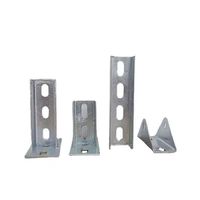 Support de fixation pour panneaux solaires HDG PV à deux/trois/quatre trous, connecteur en acier Q235, support modulaire industriel Songyin Kunshen