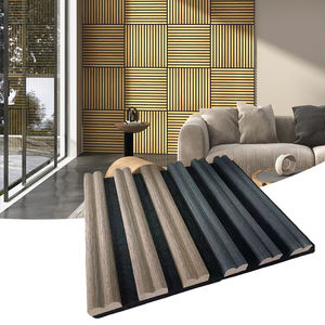 Vente directe d'usine Panneau acoustique de réduction du bruit élégant écologique pour cinéma église bureau maison - Product Image 3