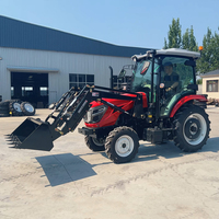 Tractor Robusto de 140HP con Tracción en las Cuatro Ruedas para Agricultura Moderna, Arado y Labranza, con Motor de Alta Potencia e Hidráulica Resistente