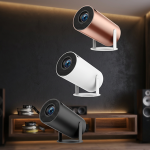Integrated Stand Smart <b>Projector</b> with 180 Rotation 720p Native 4K Decoding WiFi 6 Ceiling Mount 40 - Product Image 3