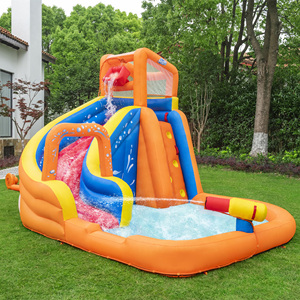 Bestway Kích thước 53301 3.65m x 3.20m x 2.70M giật gân <span class=keywords><strong>Inflatable</strong></span> vui chơi giải trí công viên nước với Slide cho trẻ em - Product Image 1