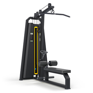 Appareil de musculation à charges sélectionnables pour tirage vertical et rameur vertical (Lat <span class=keywords><strong>Pull</strong></span> Down et Low Row Machine) - Product Image 1