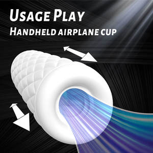 Nuevo Vibrador de 2 Frecuencias con Calefacción TPE para Hombres, Masturbador Automático Masculino - Product Image 2