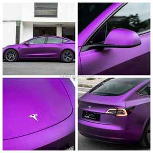 Película Protectora de Pintura PPF Ultra Mate Electrochapada en Color Morado TPU, Antiarañazos, para Carrocería de Automóviles, Vinilo Personalizado para Envolver, Película PPF - Product Image 2