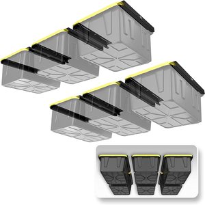 Garage Storage Rack Garage Metal Storage Convenient Saves Space Suitable For Garage Warehouse