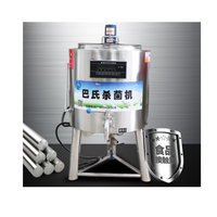 Mesin pasteurisasi Flash Mini/ketel pasteurisasi/susu 50L
