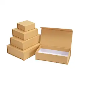 Quality reasonable price multi size foldable cardboard shipping packaging magnetic closure gift box