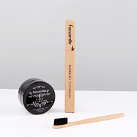 Poudre de blanchiment des dents au charbon actif à saveur de menthe 100% naturelle en gros