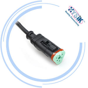 Deutsch Female DT 2 Pinオーバーモールディングケーブルコーセット防水DT02-2Sプラグケーブルアセンブリ産業用車両 - Product Image 4