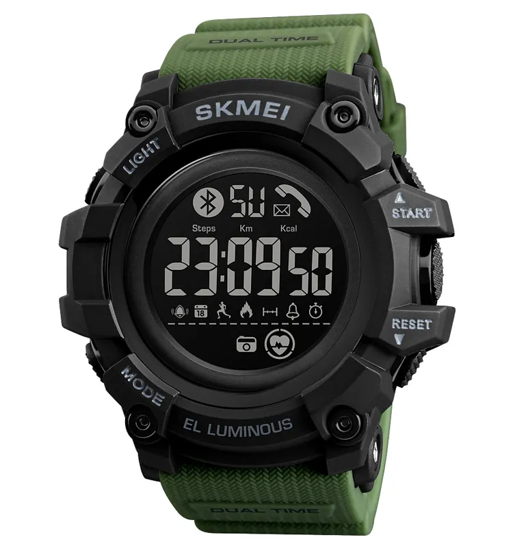 Skmei 1643 latest watches smart digital watch waterproof pedometer watch