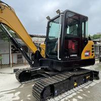 Excavadora Usada SANY SY60C de 6 Toneladas, Motor Diésel Confiable con Pocas Horas de Trabajo, Ideal para Agricultura, Jardinería y Mantenimiento de Carreteras