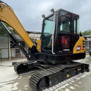Excavadora Usada SANY SY60C de 6 Toneladas, Motor Diésel Confiable con Pocas Horas de Trabajo, Ideal para Agricultura, Jardinería y Mantenimiento de Carreteras - Product Image 2