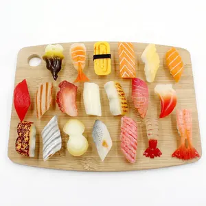 2023 Hot selling kitchen toys Mini food simulation sushi 3D DIY game Pretend toys Children's kitchen toys