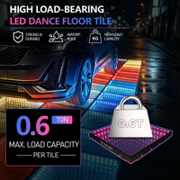 Pista de Baile LED DMX Magnética de Espejo Infinito 3D Deslumbrante, La Más Novedosa de Fábrica 2026 para Fiestas al Aire Libre, Bodas y Escenarios