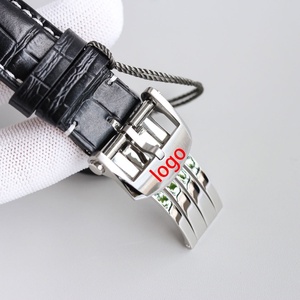 Premium Men's <b>Automatic</b> Mechanical <b>Chronograph</b> Watch Leather Strap Calendar Waterproof Analog Wristwatch - Product Image 6
