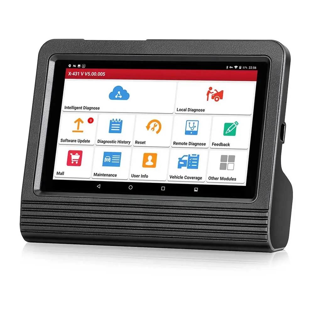 Original Launch X431 V 8inch Tablet Wifi/Obd2 Scanner Full System Launch Diagnostic Tool 1 Years Free Update Online
