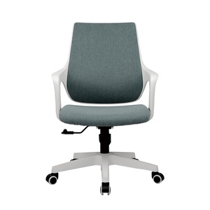 Fauteuil de bureau ergonomique pivotant moderne à dossier moyen en maille, avec cadre en aluminium plus épais et durable, réglable en hauteur (3-5 positions) - Product Image 6