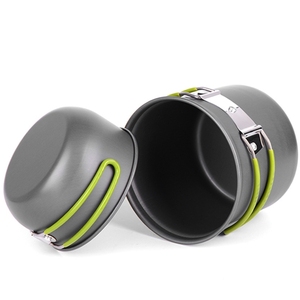 Ensemble <span class=keywords><strong>de</strong></span> casseroles <span class=keywords><strong>et</strong></span> poêles <span class=keywords><strong>de</strong></span> camping pour extérieur, réchaud <span class=keywords><strong>de</strong></span> type carte, kit <span class=keywords><strong>de</strong></span> cuisson en aluminium, fournitures <span class=keywords><strong>de</strong></span> pique-nique, ensemble <span class=keywords><strong>de</strong></span> casseroles portables - Product Image 2