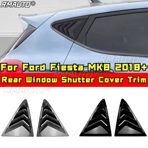 Car Side Rear <b>Window</b> Louver Shutter <b>Cover</b> Rear Quarter Panel <b>Window</b> for Ford Fiesta MK8 2018+ Body Kit Car Accessories - Product Image 2