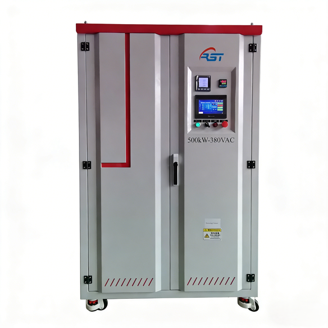 500kW 380V AC 3 Phase Resistive Load Bank 5kW Step Touch Screen Modbus for Generator UPS Testing