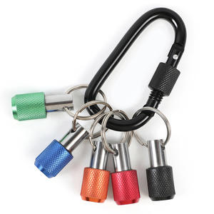 Lot de 5 outils convertisseurs de douilles à queue hexagonale 1/4 de pouce à dégagement rapide, de qualité professionnelle, avec porte-clés coloré, à changement rapide, chromé, personnalisable OEM - Product Image 4