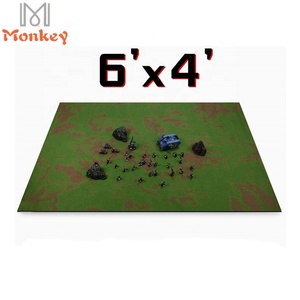 Tapis de jeu en caoutchouc grand format avec impression couleur intégrale, tapis de bataille pour jeux de guerre - Product Image 2