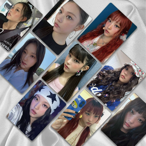 การ์ดรูปภาพเลเซอร์ KPOP 50 ชิ้น/กล่อง แฮริน การ์ดโลโม่ การ์ดรูปภาพโฮโลแกรม - Product Image 4