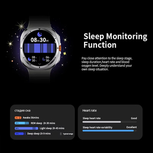 Reloj Inteligente 2026 con Caja Metálica de Diseño Nuevo, Aleación de Titanio, Codificador sin Sensor, 2 Botones de Acceso Directo, Llamadas Bluetooth, Menú 3D, Interfaz de Usuario SOS - Product Image 4