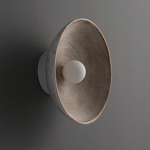 Lampu dinding kaca gaya retro Jepang untuk dekorasi kamar tidur, ruang tamu, ruang makan, lorong, dan pencahayaan. - Product Image 5