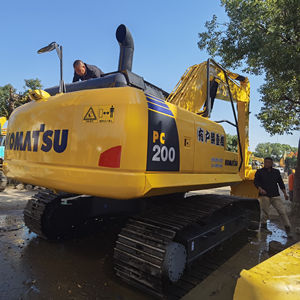 Komatsu d'occasion PC200-8 les machines de construction d'excavatrices d'occasion de Chine prêtes au travail - Product Image 1