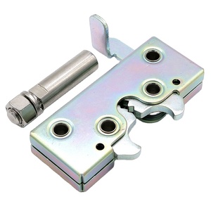 Heavy duty R4-Rotary chiusure piastra piatta in metallo fibbia di montaggio fibbia per porta serratura a gancio per scatola di sollevamento montata lateralmente - Product Image 1