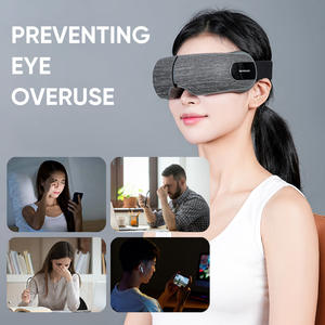 Nouveau masque de sommeil professionnel soins électroniques chauffants intelligents masseur oculaire à pression d'air chaud électrique avec <span class=keywords><strong>Vibration</strong></span> - Product Image 3