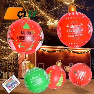 Bola Gigante Inflable Transparente <span class=keywords><strong>de</strong></span> <span class=keywords><strong>Navidad</strong></span> 2025 <span class=keywords><strong>de</strong></span> 60 cm <span class=keywords><strong>con</strong></span> <span class=keywords><strong>Luces</strong></span>, Adornos Navideños, Esfera Decorada Inflable <span class=keywords><strong>de</strong></span> PVC para <span class=keywords><strong>Navidad</strong></span> - Product Image 1