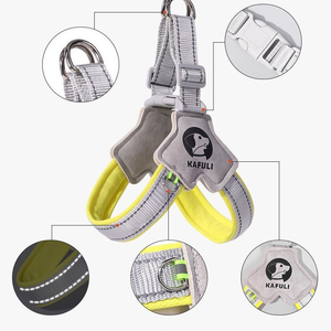 Correa para Perro al por Mayor, Chaleco en Forma de Y, Reflectante, Transpirable, Suave, Ajustable, Antipérdida para Perros y Gatos, Juego de Accesorios para Mascotas - Product Image 3