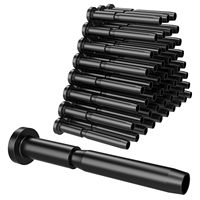Kit de quincaillerie pour garde-corps en câble 3/16, mini-couvercle de protection adapté aux garde-corps en câble de 0,52 cm, compatible avec les colonnes en bois/composite T316