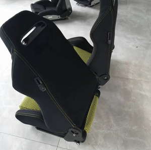 Asientos Estilo RECARO SR3 Color Morado para Nissan 300ZX Z32, Cómodos para Carreras Urbanas, Mejora de Rendimiento - Product Image 3