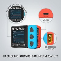 Chargeur-déchargeur intelligent à double entrée DC PD SkyRC B6neo+ 240W 10A pour batteries LiPo LiHV 1-6S