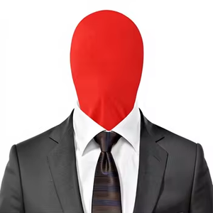 Máscara Facial Completa Negra JX para Halloween, Capucha para Adultos, Cabeza sin Rostro, Tela Morph - Product Image 5