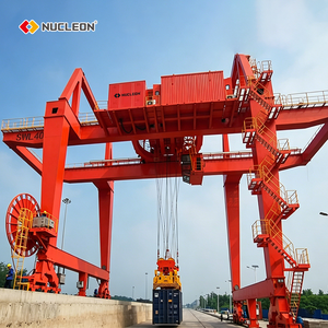 รถเครนติดตั้งบนราง RMG รุ่น Container Heavy Mobile Crane ขนาด 30 ตัน 35 40 สำหรับขาย 50 ตัน 70 ตัน 80 ตัน รถเครนติดตั้งบนราง RMG สำหรับตู้คอนเทนเนอร์ - Product Image 4