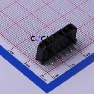 C3030WR-F-06P Wire-to-Board Pin Header Bent Lead Through Hole,P=3mm Connector 1x6P 3mm Right Angle Insert 6P - Product Image 1