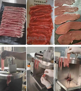 Cortadora de carne automática, máquina de carne fresca multifuncional comercial, cortadora de rollo de cordero para el hogar, 220V - Product Image 6