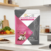 Café instantané au glutathion, L-Carnitine, haricot blanc et extrait de cactus – Supplément à base de plantes – Prix de gros