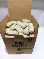 Allume-feu moderne à flamme pour cigarettes - Portable et durable, alimenté au bois pour le camping et le barbecue